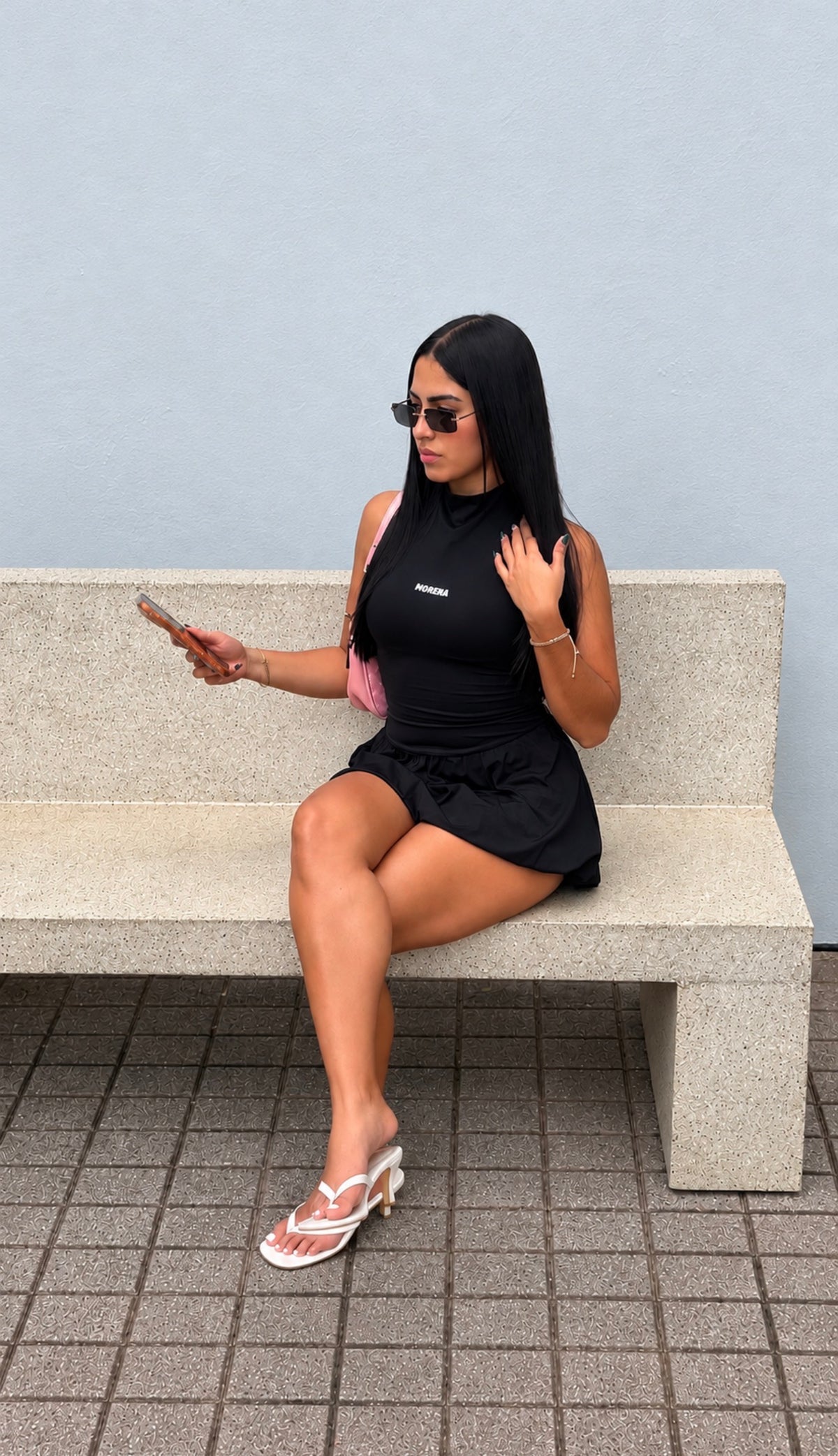 Morena Black Dress